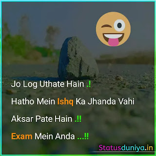 Funny Study Status In Hindi For Whatsapp With Image