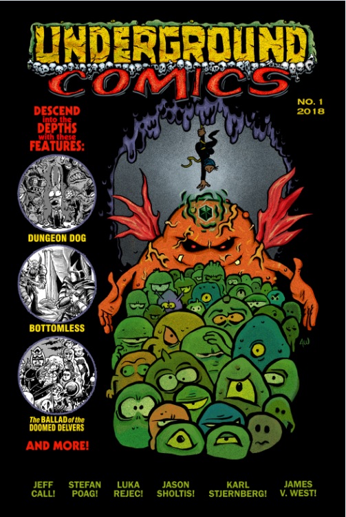 From the Sorcerer's Skull Underground Comics is Almost Here