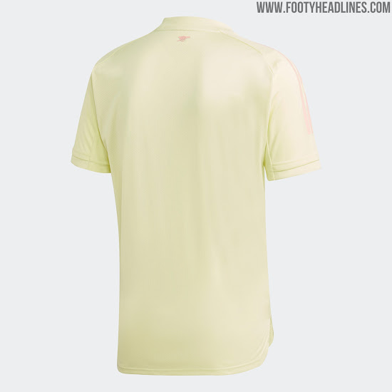 arsenal khaki training top
