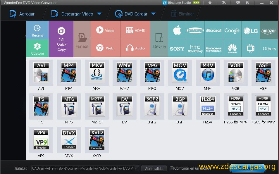 WonderFox DVD Video Converter Full Español