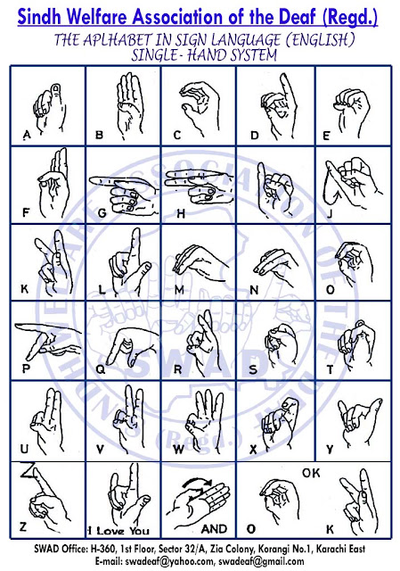 Sign Language Course | Sindh Welfare Association Of The Deaf (Regd)