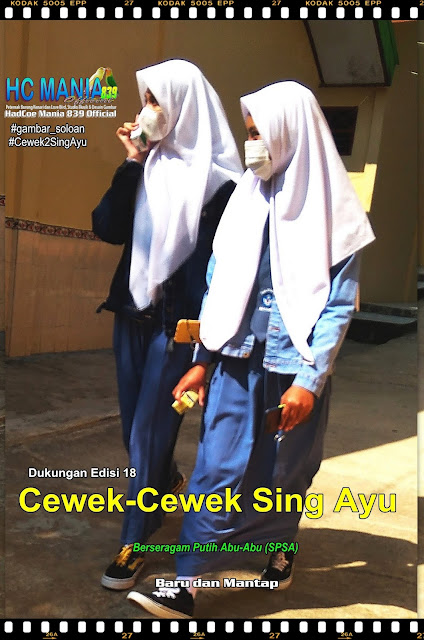 Gambar Soloan Terbaik di Indonesia - Gambar SMA Soloan Spektakuler Cover Putih Abu-Abu (SPSA) Dukungan 18 - 21 DG