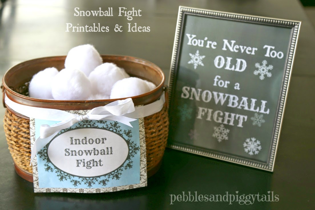 5 Easy Indoor Snowball Party Games, Simple Purposeful Living