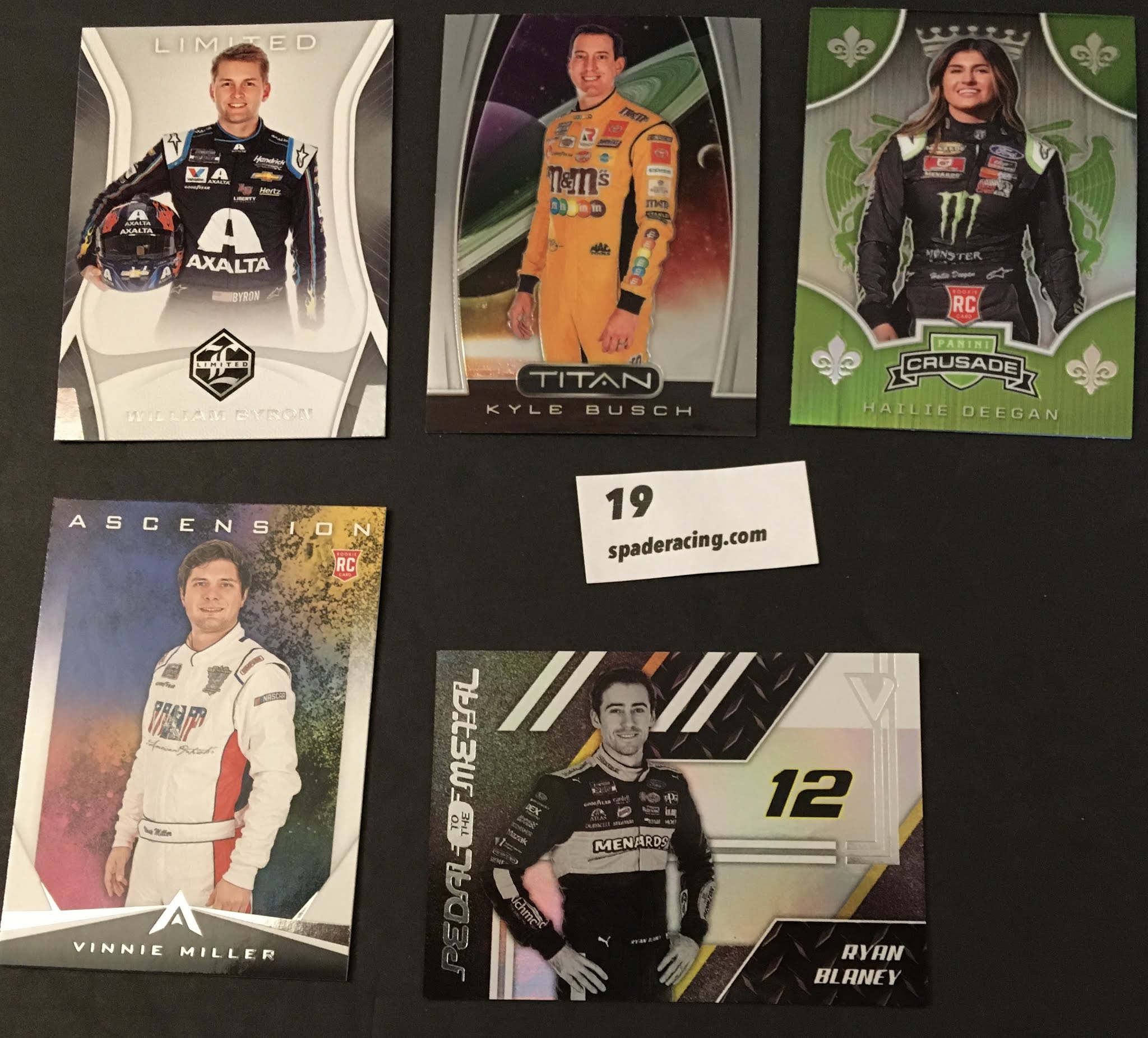 Spade Racing 2020 Panini Nascar Chronicles Cards Unboxing PACK 19 of 24