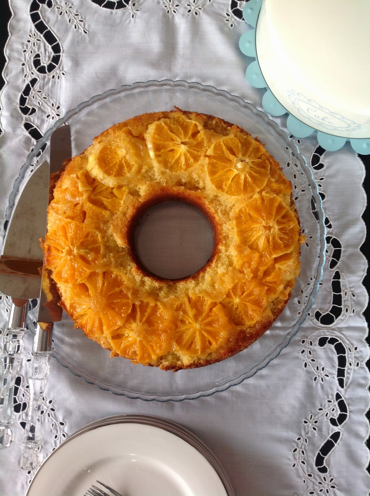 Bige's Happy Kitchen Orange Ring Cake