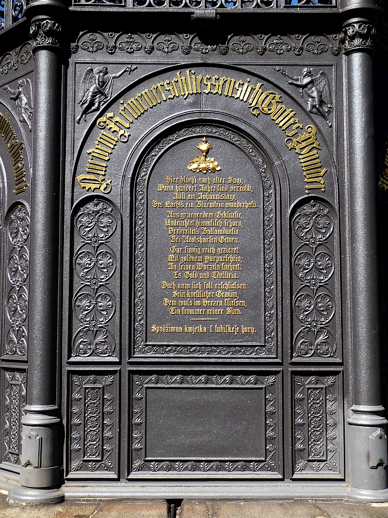 Naturwunder Der Gusseiserne Turm Auf Dem Lobauer Berg