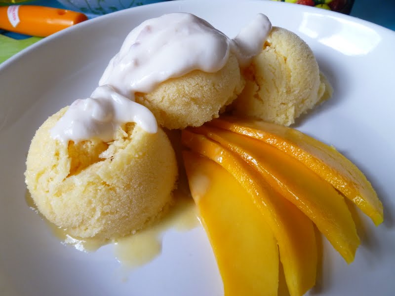Food at Home: Mango Ice Cream