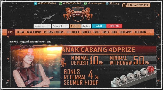 4dprize Wap Indo Vegas4d Wap Link Alternatif Indovegas4d Wap Dan Web