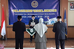 3 Wakil Rektor UMMagelang Periode 2020-2024 Resmi Dilantik