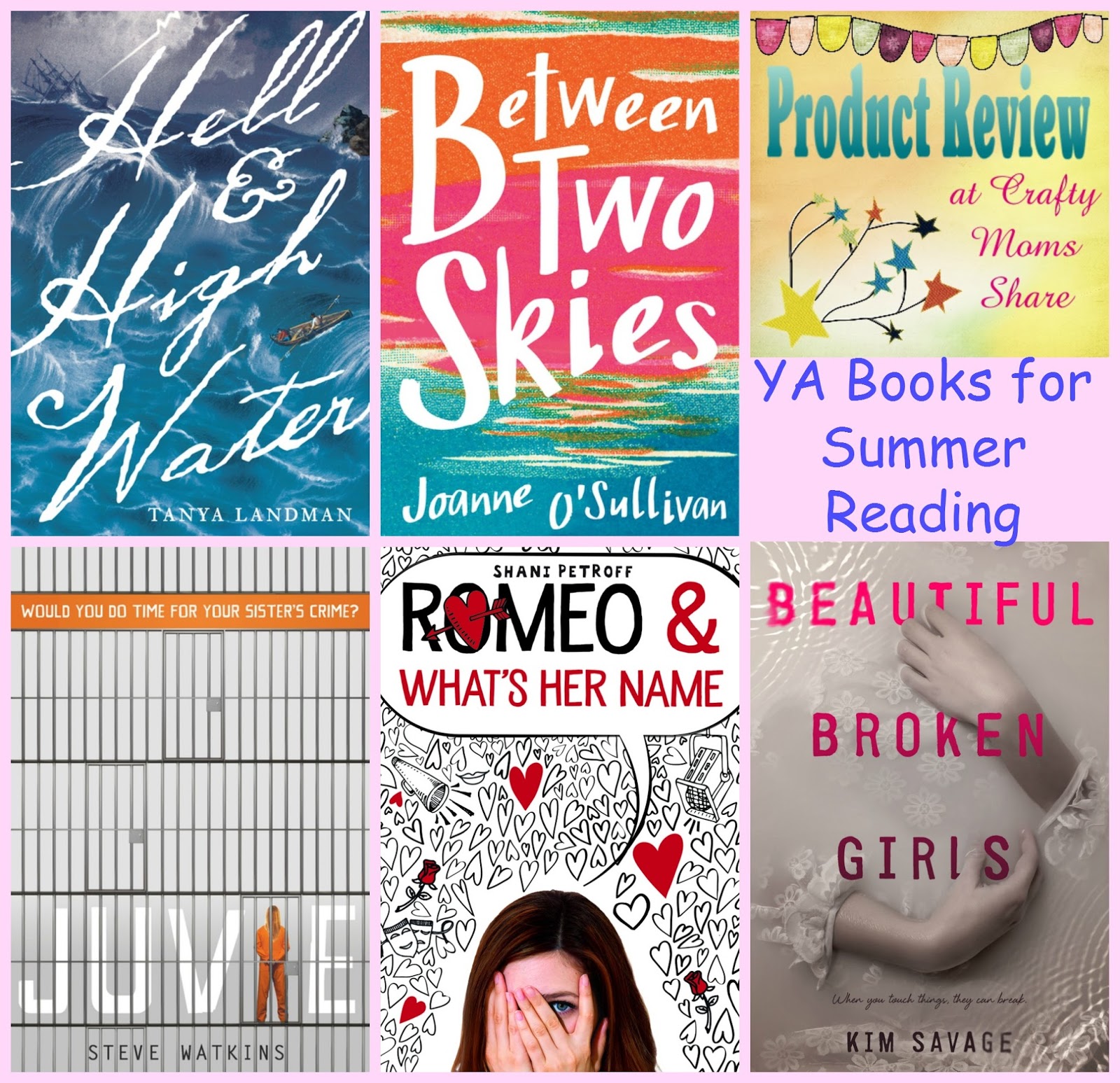 Crafty Moms Share YA Books for Summer Reading