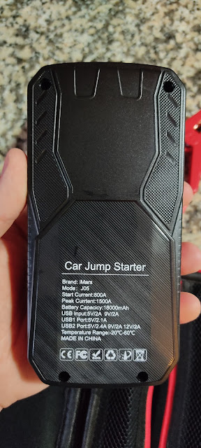 iMars J05 Car Jump Starter Review
