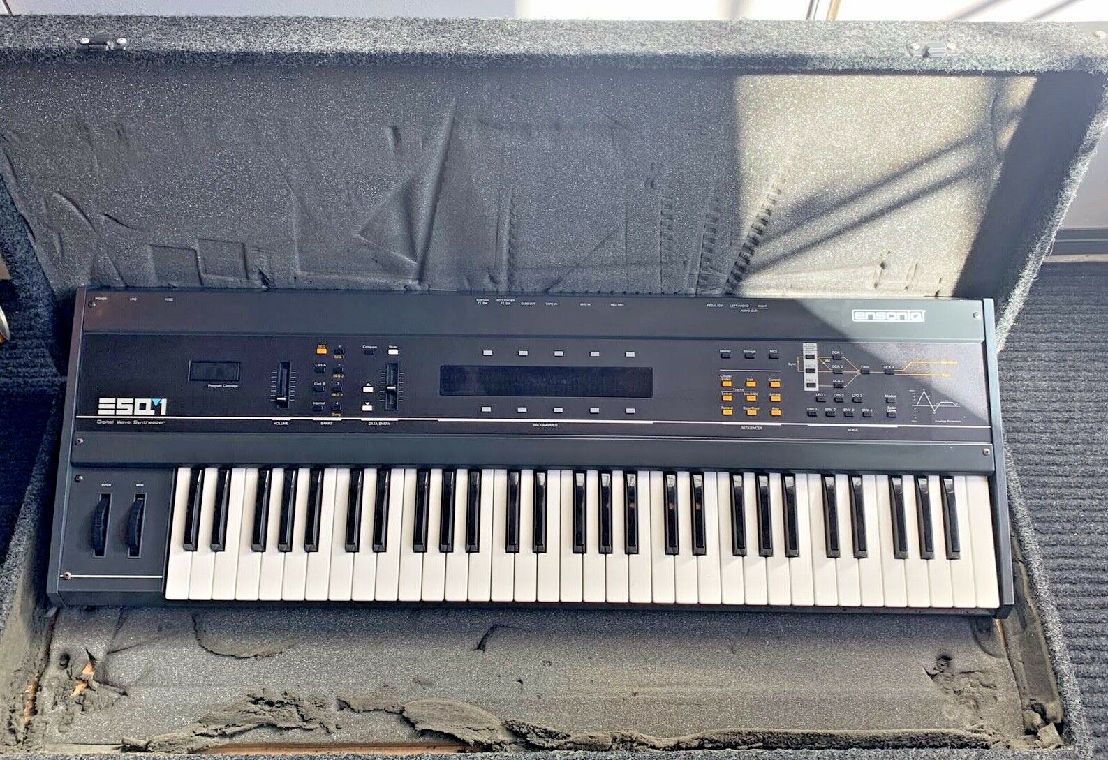 MATRIXSYNTH: Ensoniq ESQ-1, Analog/Digital Hybrid 80's Synthesizer W