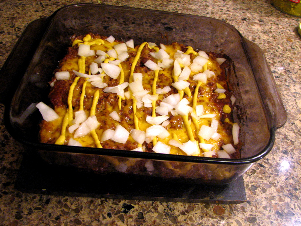Mary Ann's House Chili Dog Casserole