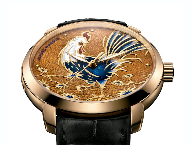 Ulysse Nardin Classico Rooster inclinado Ulysse Nardin Classico Rooster inclinado