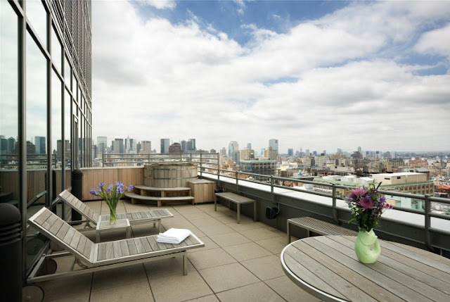 Photo of terrace in one of the most beautiful penthouses