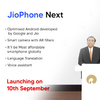 Reliance's 44th AGM today, these Big Announcements happened including Cheap Jio 5G Phone, 5G Service