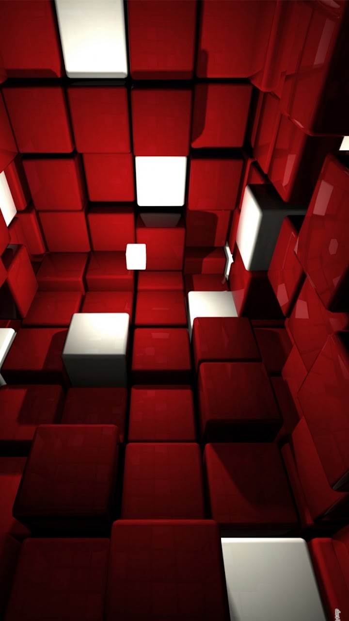 Galaxy Note HD Wallpapers 3D Red And White Space Galaxy Note HD