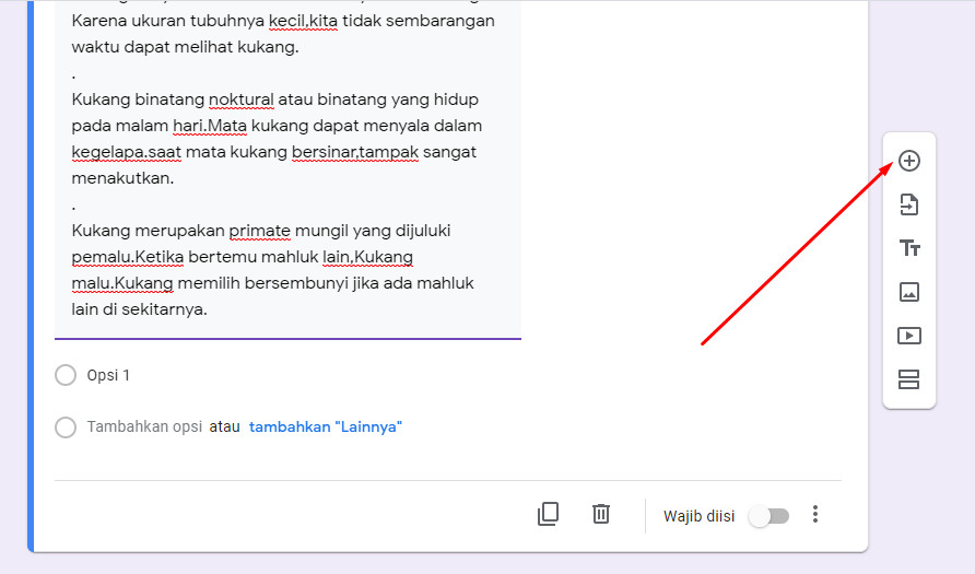 Trik Membuat Jarak Paragraf di Google Form