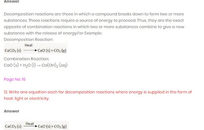 NCERT Solutions for class 10th Science Chapter 1
