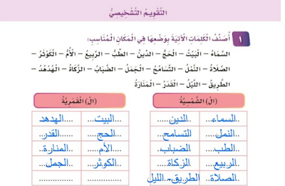 حل كتاب لغتي ثالث ابتدائي الفصل الاول 1442