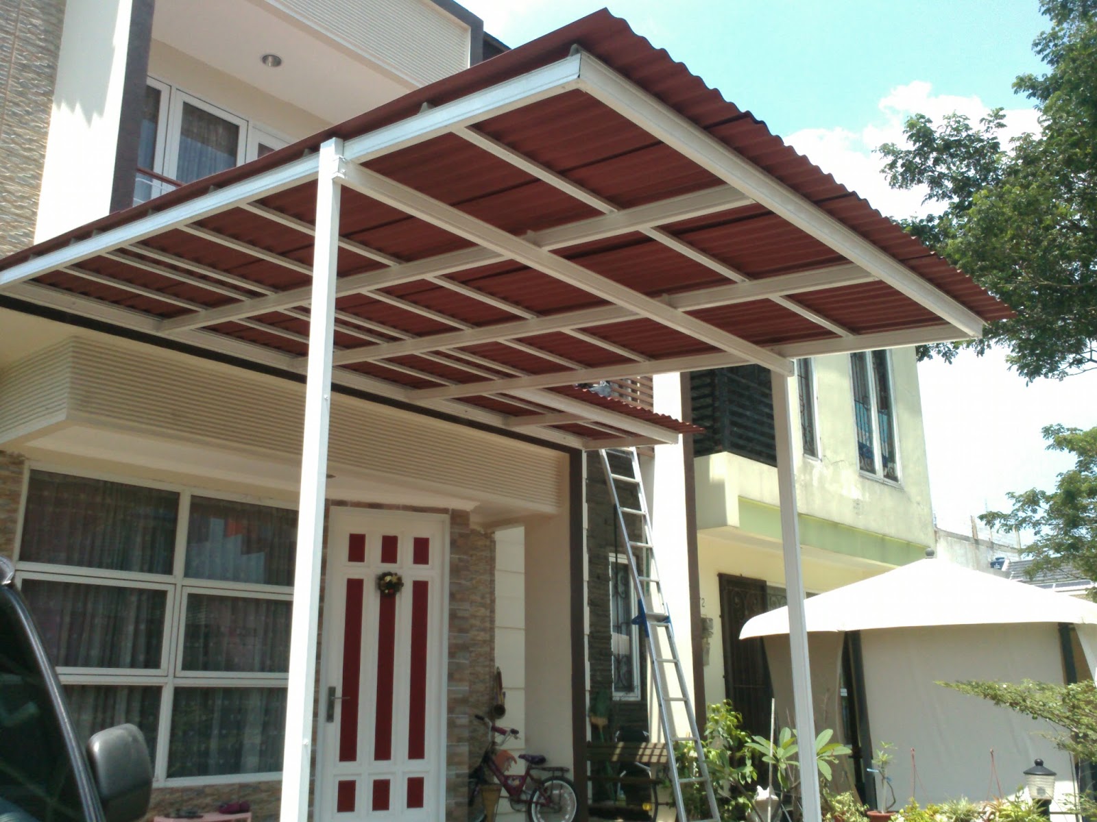 Info 37+ Contoh Kanopi Atap Alderon