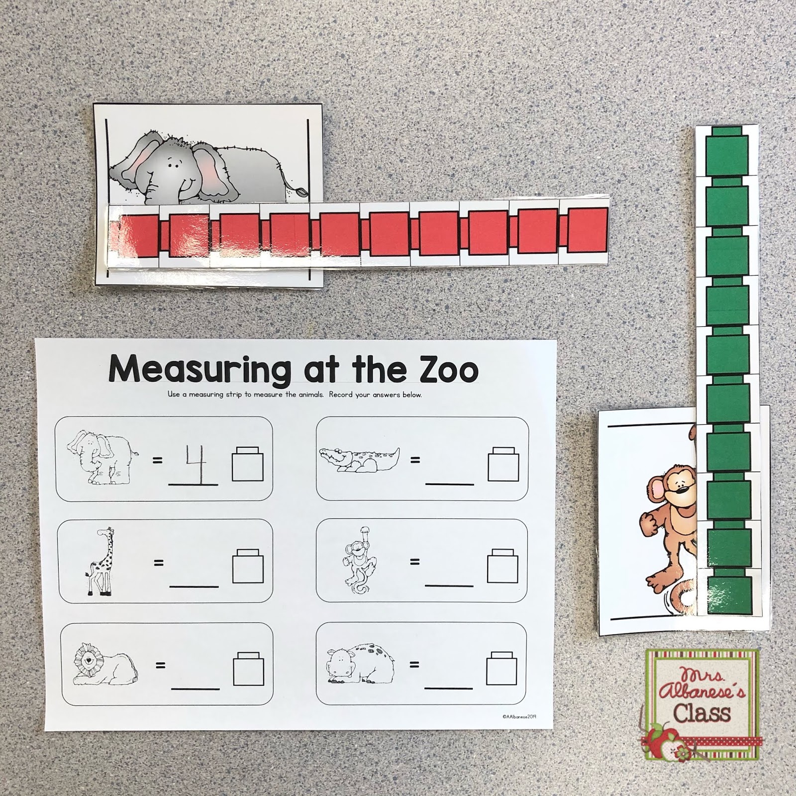 Measurement in Kindergarten Length and Height Mrs. Albanese's