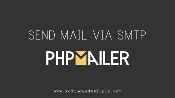php send email through smtp using phpmailer