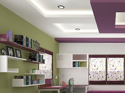 LED indirect lighting for false ceiling designs 