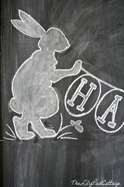 A close up of a blackboard