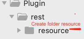 Create folder resource