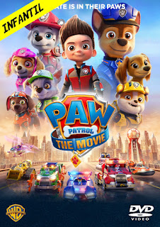 PAW PATROL – LA PELICULA – THE MOVIE – DVD-5 – DUAL LATINO LINE – 2021 – (VIP)