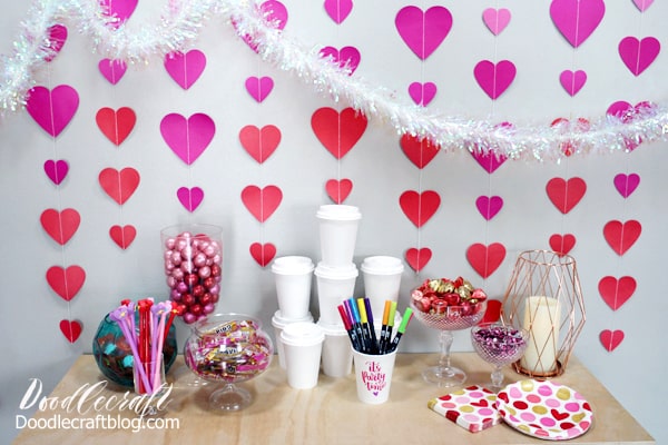 Host the perfect Happy Galentine's Day Party with Oriental Trading party supplies. Invite your besties over for some coffee cup decorating, yummy treats and lots of chatting! Everything needed for the perfect Valentine's party at Oriental Trading.