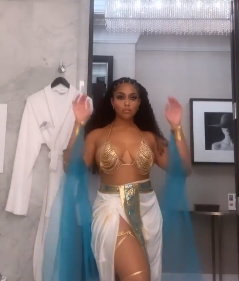 Jordyn Woods channels Cleopatra (photos/video