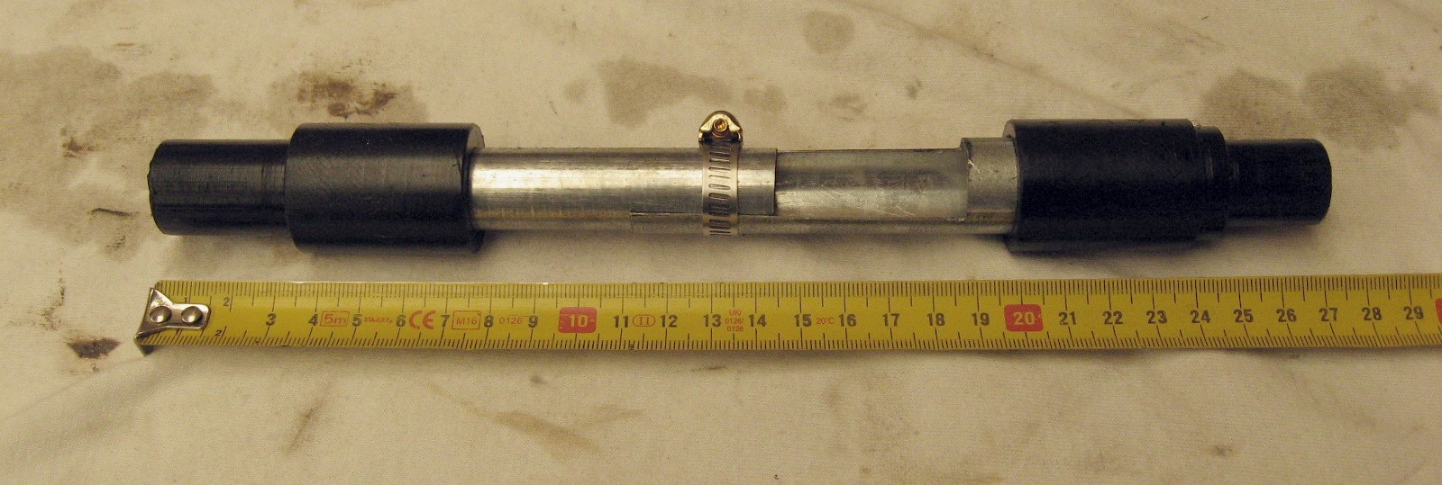 Measuring custom driveshaft lengths