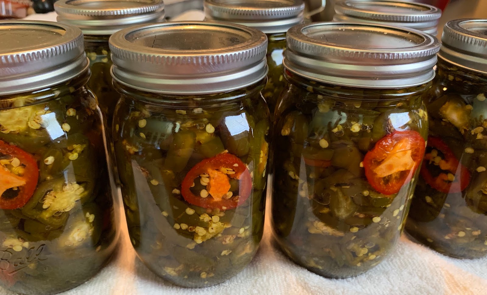 Candied Jalapenos a.k.a. Cowboy Candy or Sweet Pickled Jalapeños