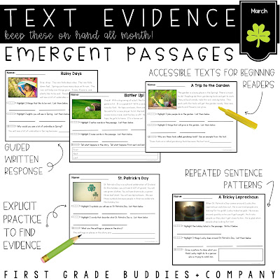 https://www.teacherspayteachers.com/Product/March-Text-Evidence-Reading-Passages-with-Comprehension-Questions-4361120