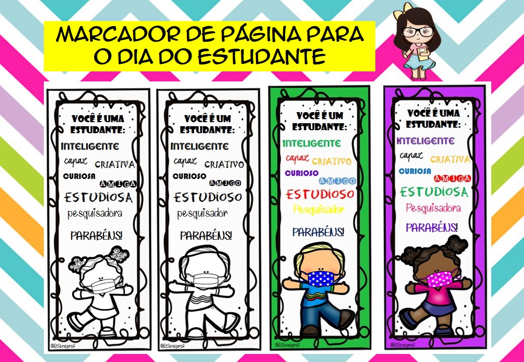 Dia do Estudante - Marca Página - 2019
