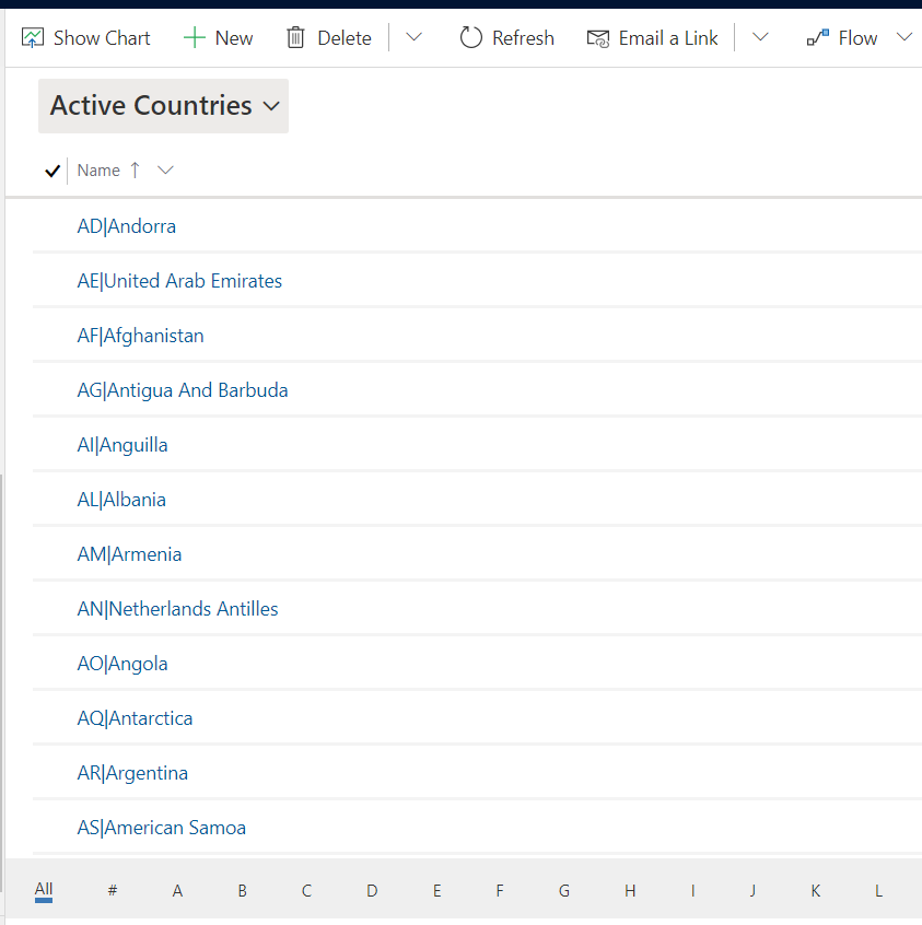 Dynamics 365 Customer Engagement Control in Dynamics 365 Customer Engagement