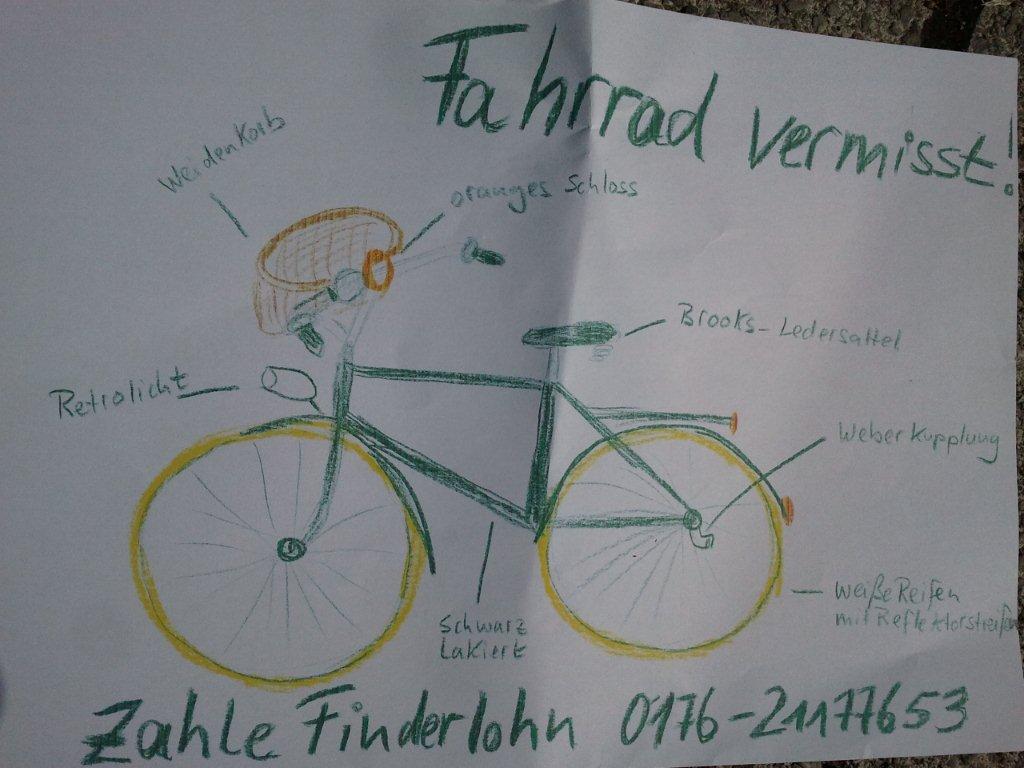 LOEVELOSI Hollandrad Lenker Aluminium - Vintage Design Schwarz