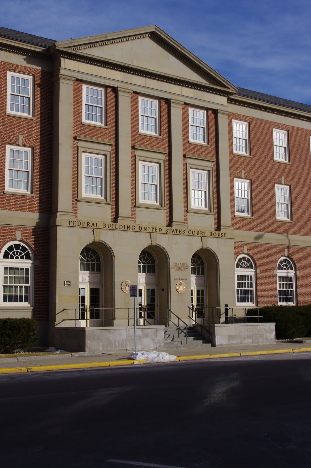 Courthouses of the West Ewing T. Kerr Federal Courthouse, Casper Wyoming