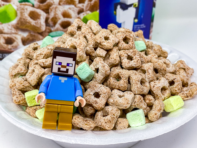 Tales of the Flowers Saturday Morning Cereals Minecraft Creeper Crunch