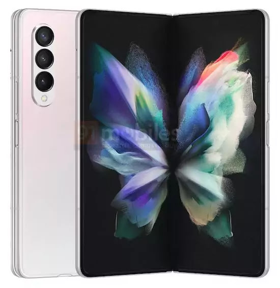 Samsung Galaxy Z Fold3 design and color