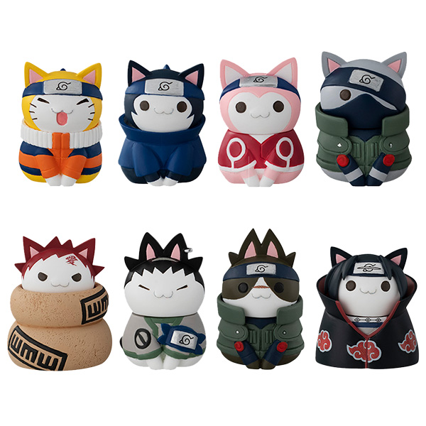 Nyaruto! NARUTO Konoha's Cheerful Cats Part (MegaHouse)