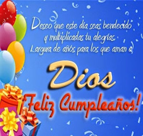 feliz cumple bendiciones