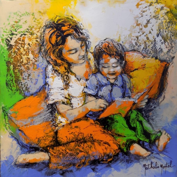 Nathalie Montel Французский художник. Nathalie Montel