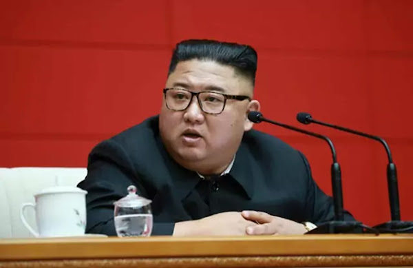 Kim Jong Un at 16th meeting of Political Bureau, August 13, 2020