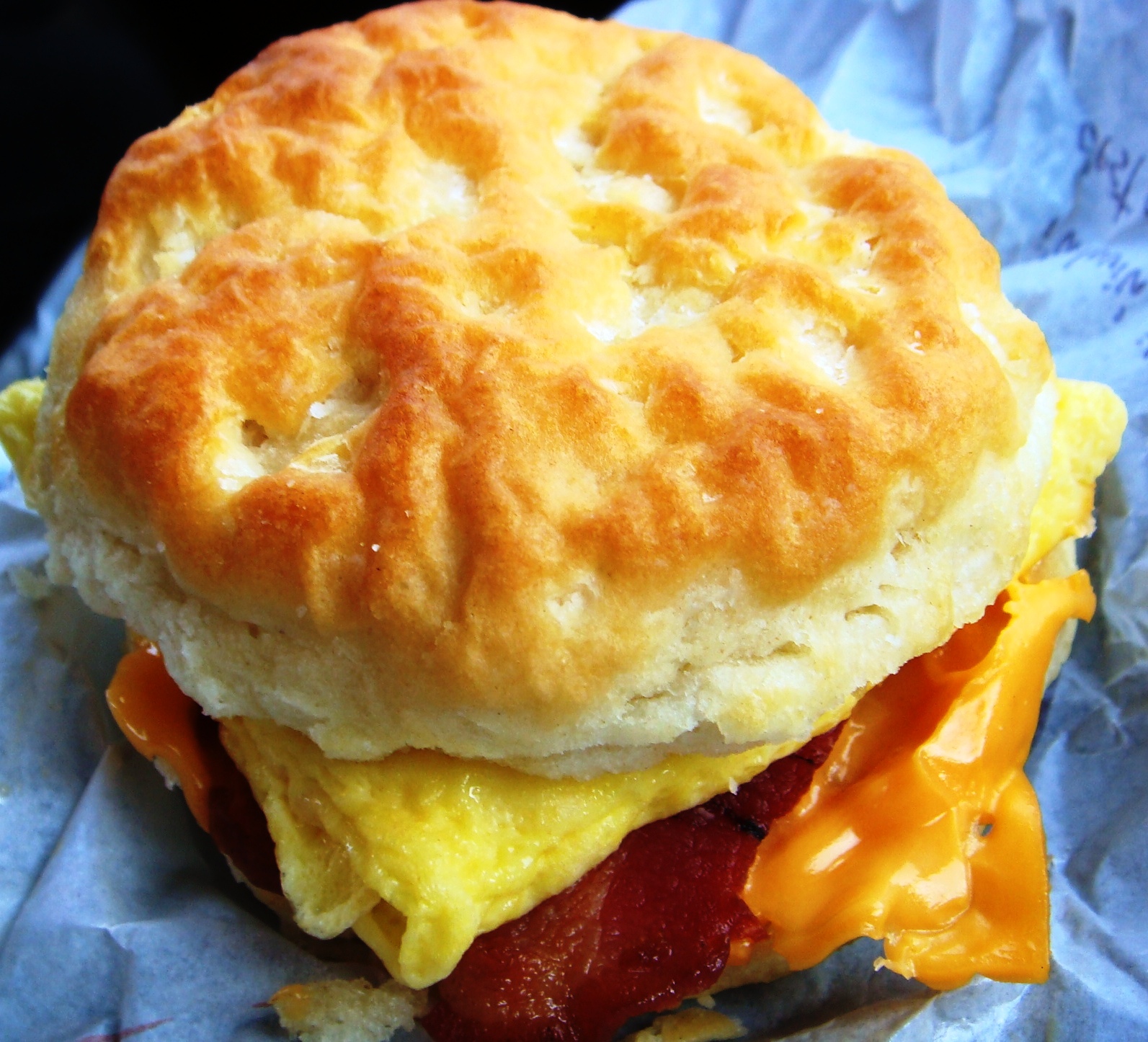 McDonald’s Buttermilk Biscuit with Bacon Neurotic Nibbler