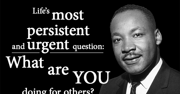 Moments of Introspection: Martin Luther King Jr Day 2019