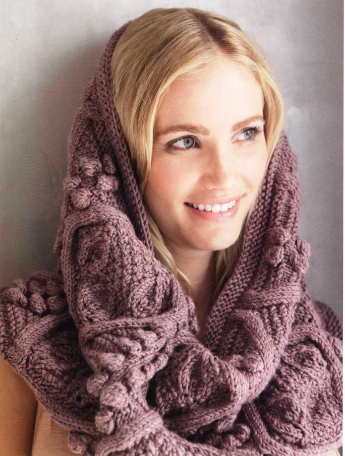 Новые модели снудов спицами