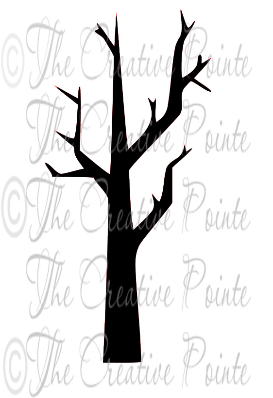 Download The Creative Pointe: SVG: Spooky Tree